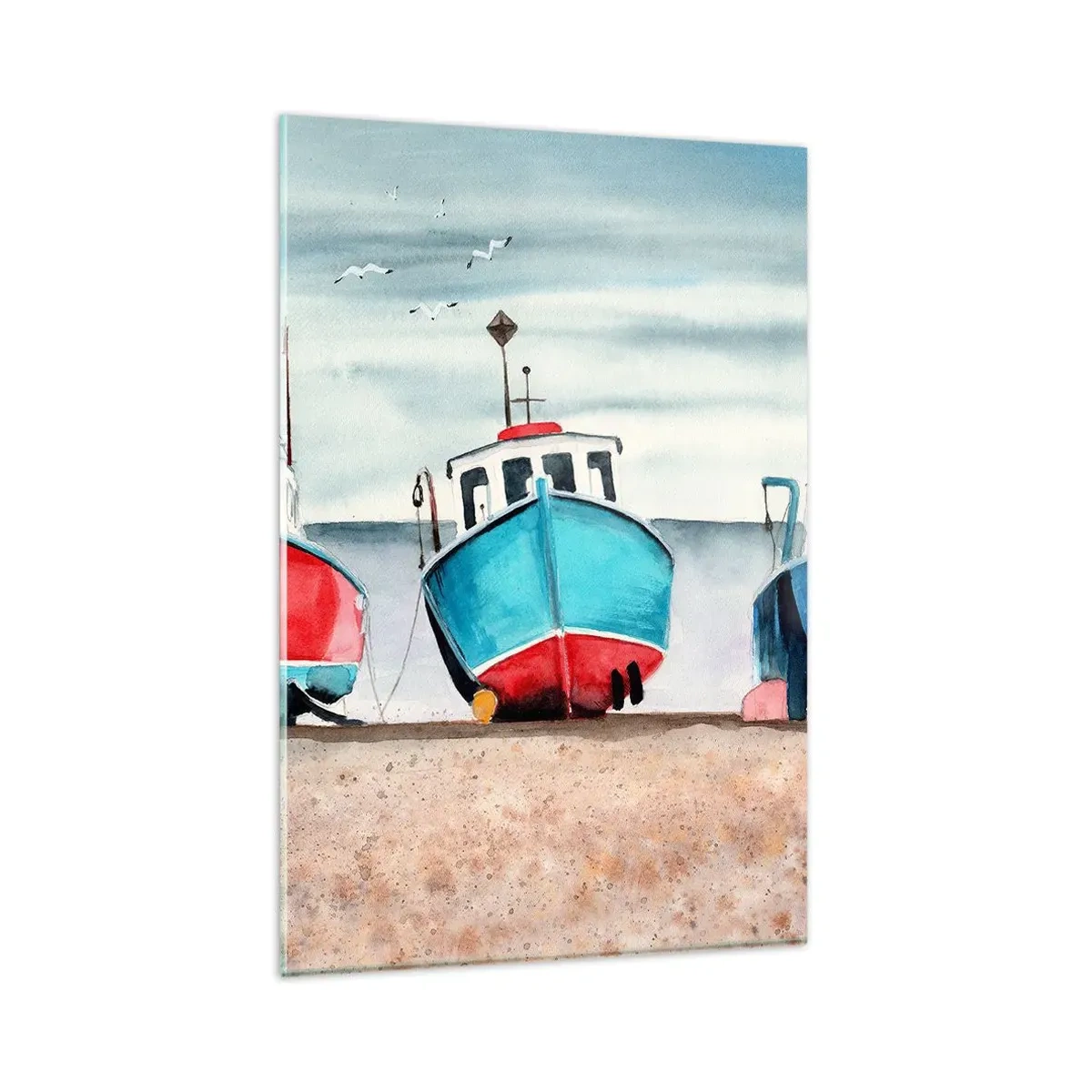 Obraz na skle - Pripravené na úlovok - 80x120 cm