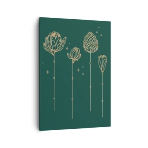 Obraz na plátne - Bylinky - 50x70 cm