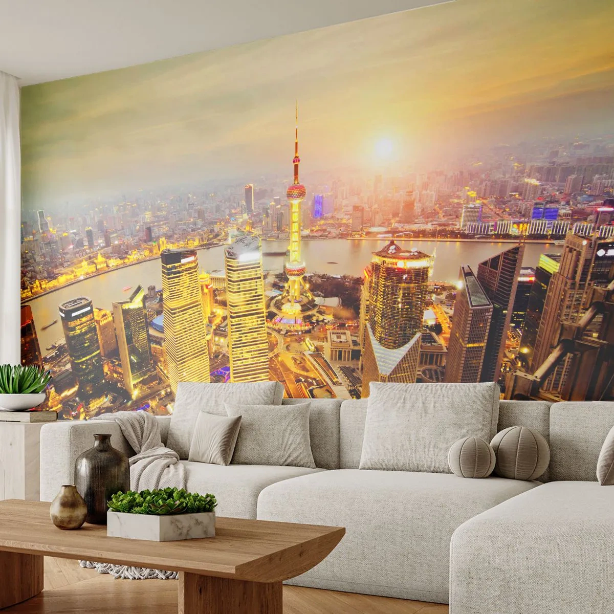 Fototapeta Premium Canvas - Ázijský sen - Mesto, Krajina, Architektúra - 250x175 cm