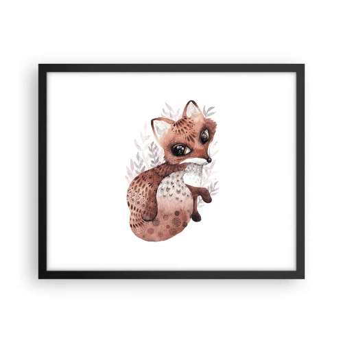 Plagát v čiernom ráme - Proste sa zamilovať - 50x40 cm