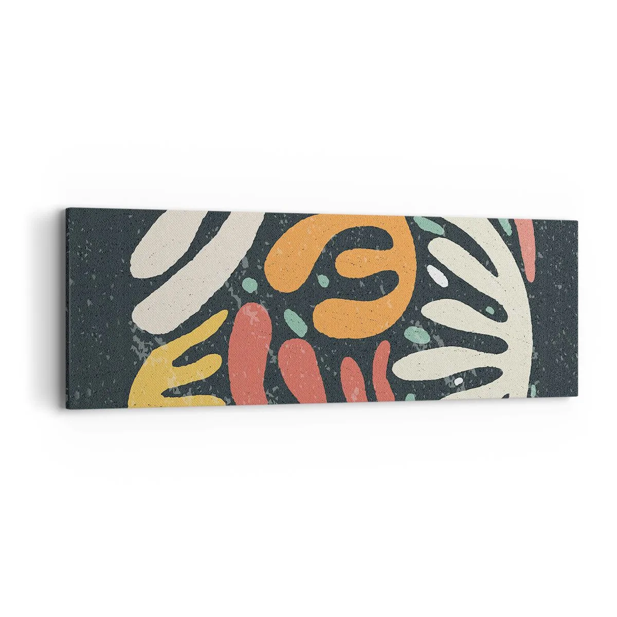 Obraz na plátne - Kompozícia – hneď ťa chytím - 90x30 cm