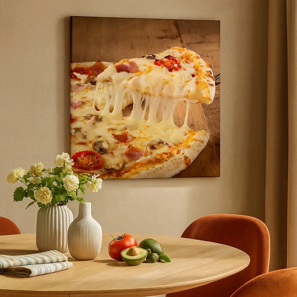 Obraz na plátne - Veľdielo talianskeho umenia - 30x30 cm