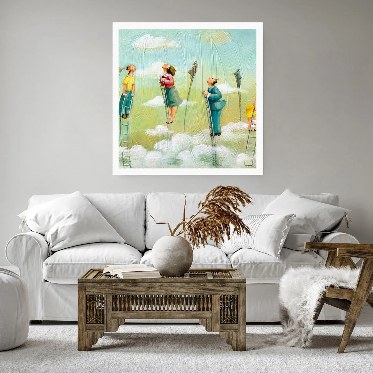 Plagát - Za svojim snom - 60x60 cm