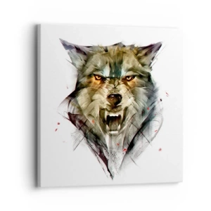 Obraz na plátne - Ani krok! - 30x30 cm