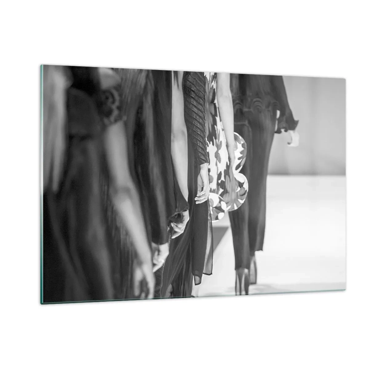 Obraz na skle - Štýlový sprievod - 120x80 cm