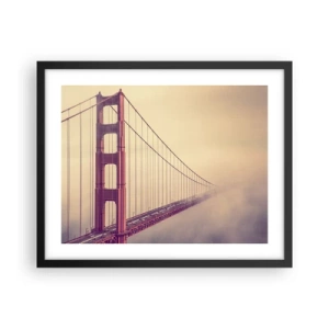 Plagát v čiernom ráme - Medzi nebom a zemou - 50x40 cm