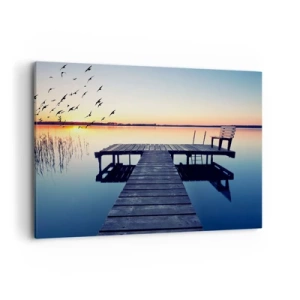 Obraz na plátne - To bol dobrý deň - 100x70 cm