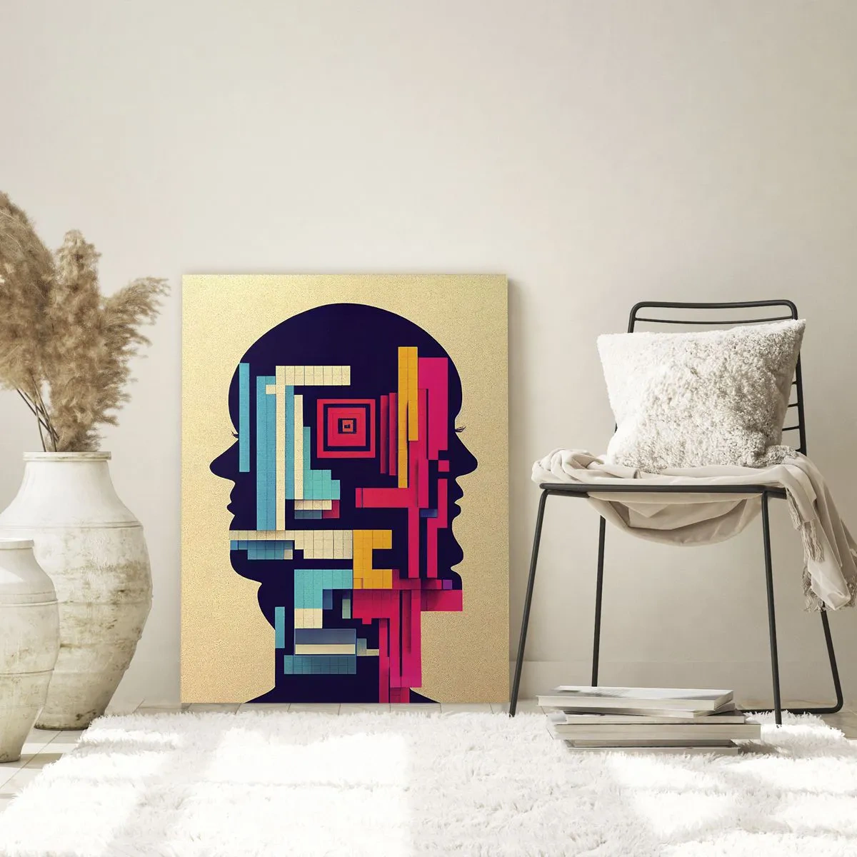 Obraz na skle - Nové väzby - 70x100 cm