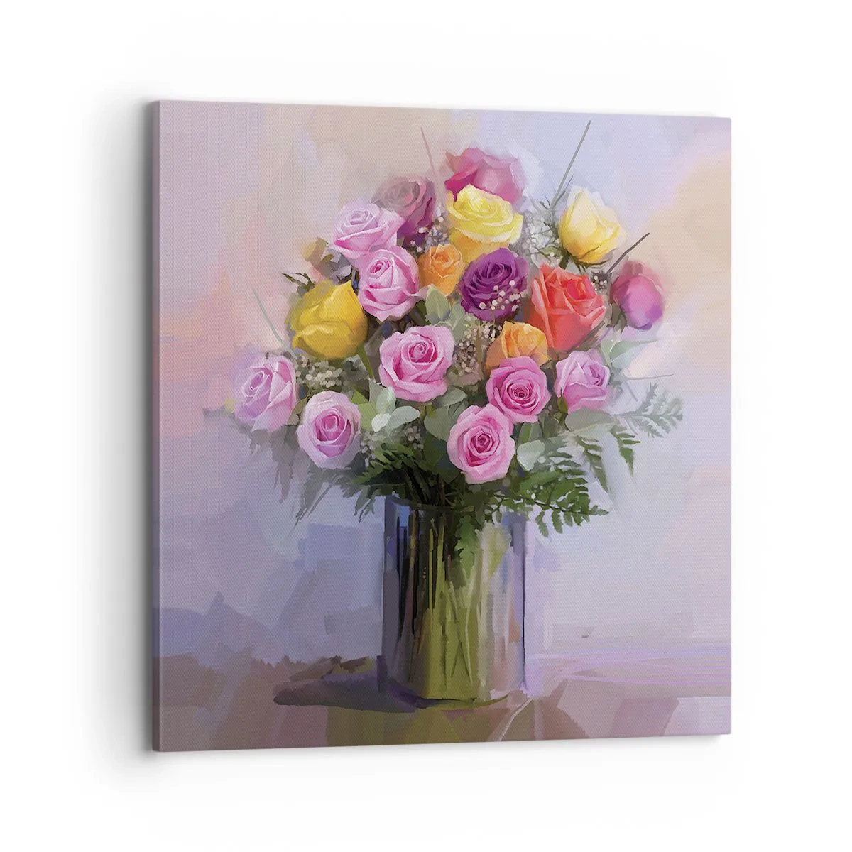 Obraz na plátne - Zachytená krása - 70x70 cm