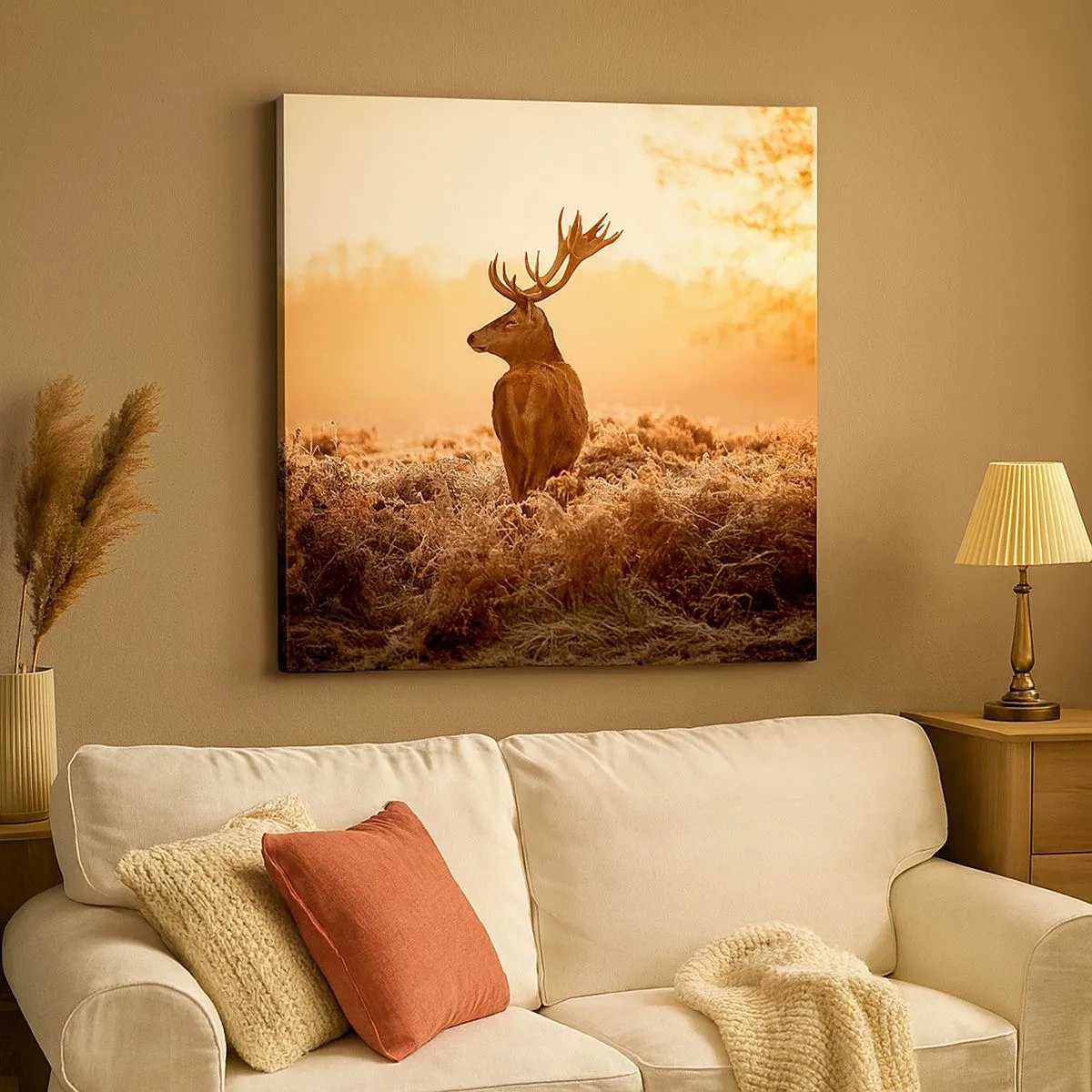 Obraz na plátne - Pán na panstve - 30x30 cm