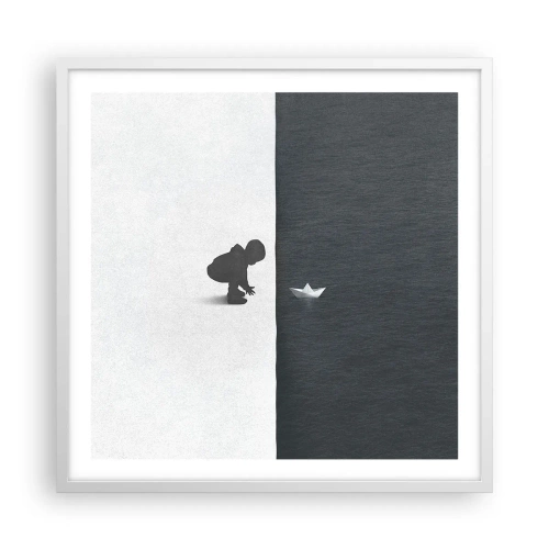 Plagát v bielom ráme - Veľká výprava - 60x60 cm