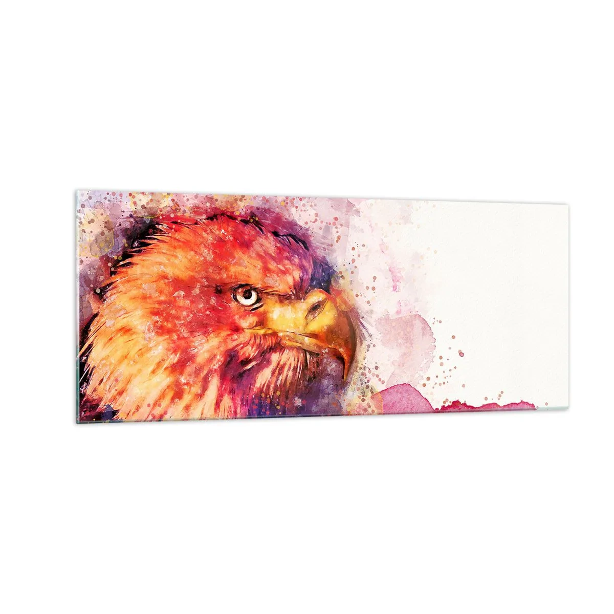 Obraz na skle - Nechceš vedieť, na čo myslím - 100x40 cm