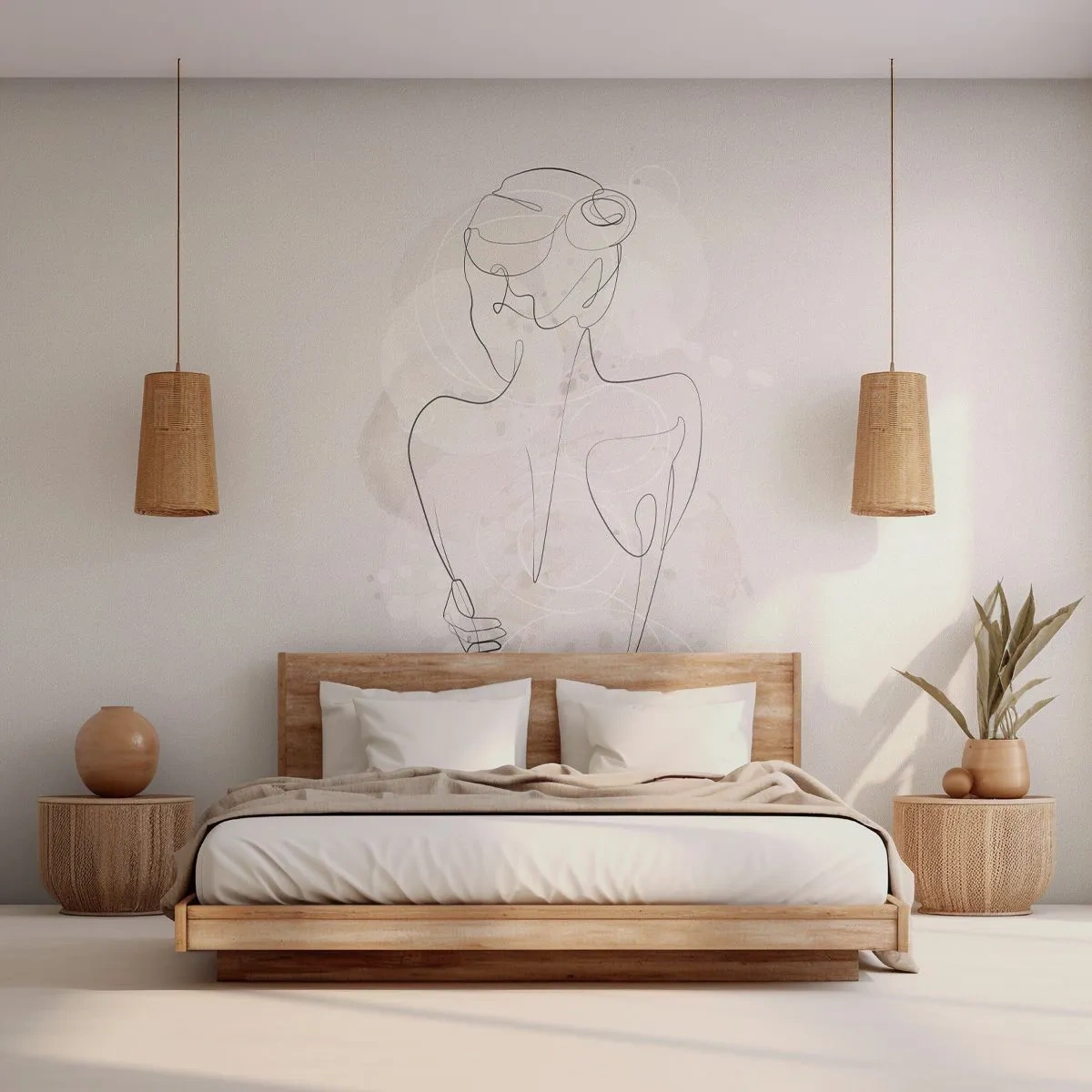 Fototapeta Premium Sand - Ako citlivý nástroj - Žena, Telo, Grafika - 100x70 cm