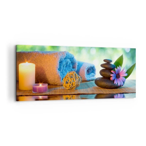 Obraz na plátne - Čas pre telo - 100x40 cm