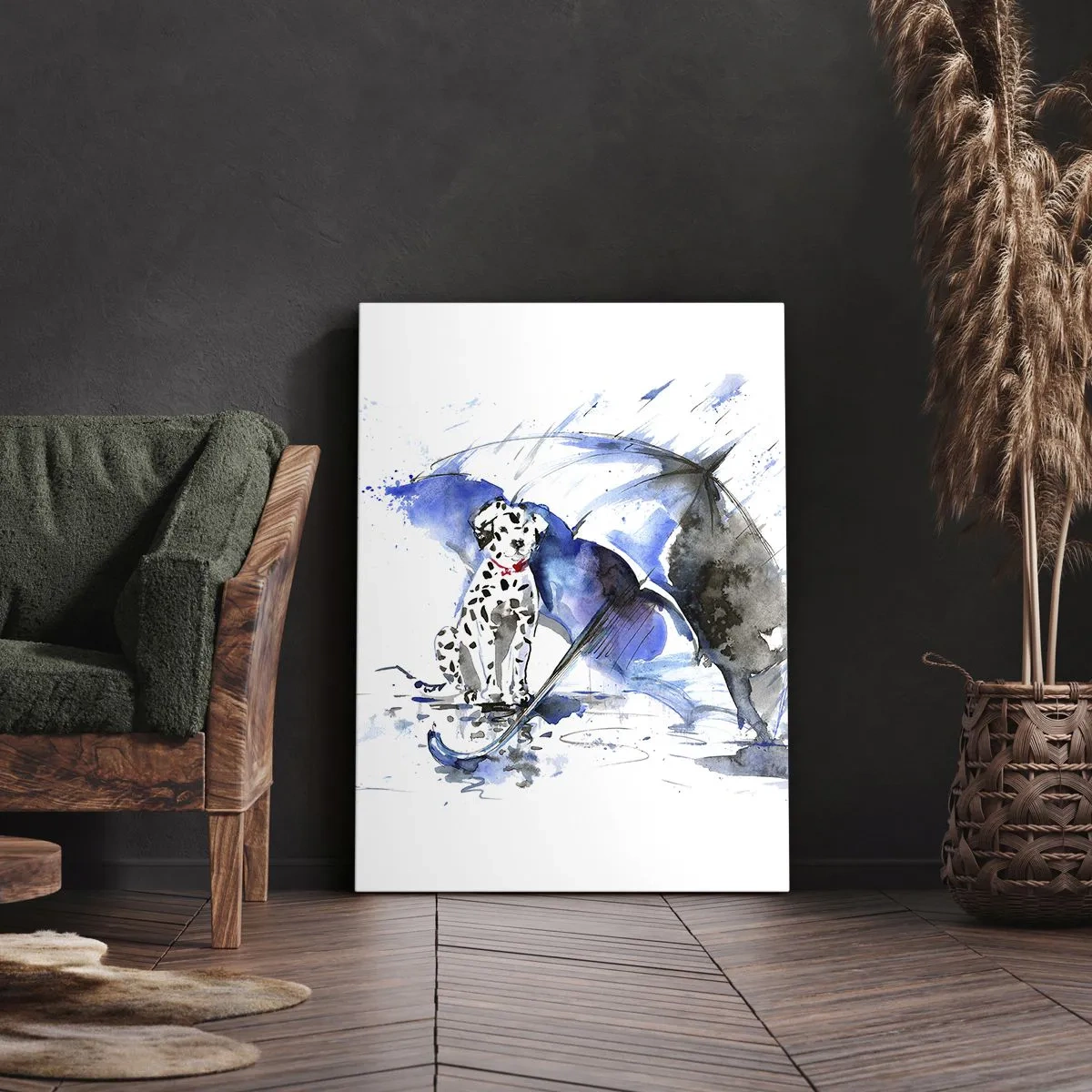 Obraz na plátne - Na to je priateľ - 45x80 cm