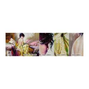 Vzorka fototapety Premium Sand - Medzi ústami a okrajom pohára - Žena, Telo, Kus - 100x30 cm