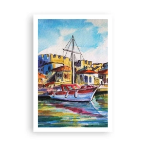 Plagát - Dúhové popoludnie - 61x91 cm