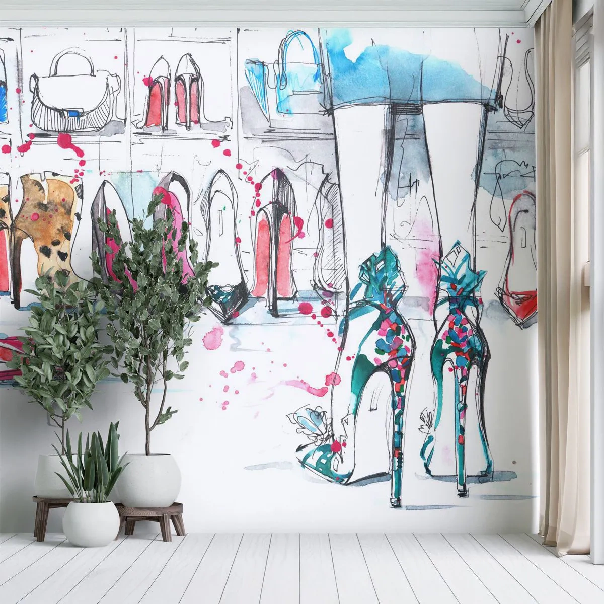 Fototapeta Premium Sand - Sezame, otvor sa - Dámsky šatník, Móda, Taška - 500x350 cm