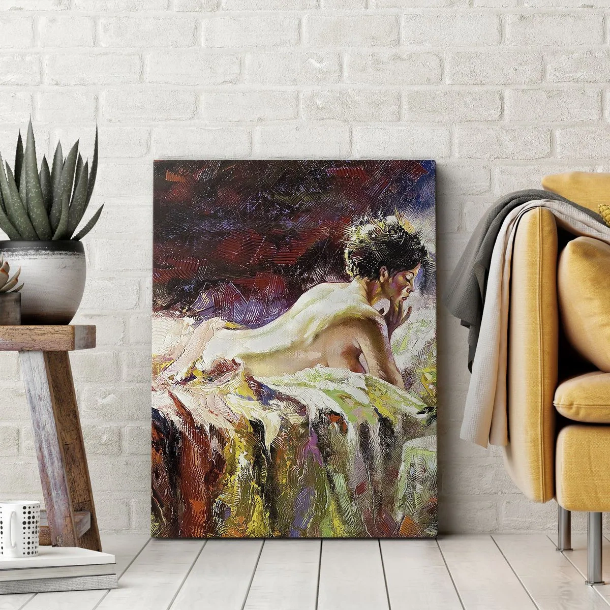 Obraz na plátne - Zamyslená Venuša - 50x70 cm