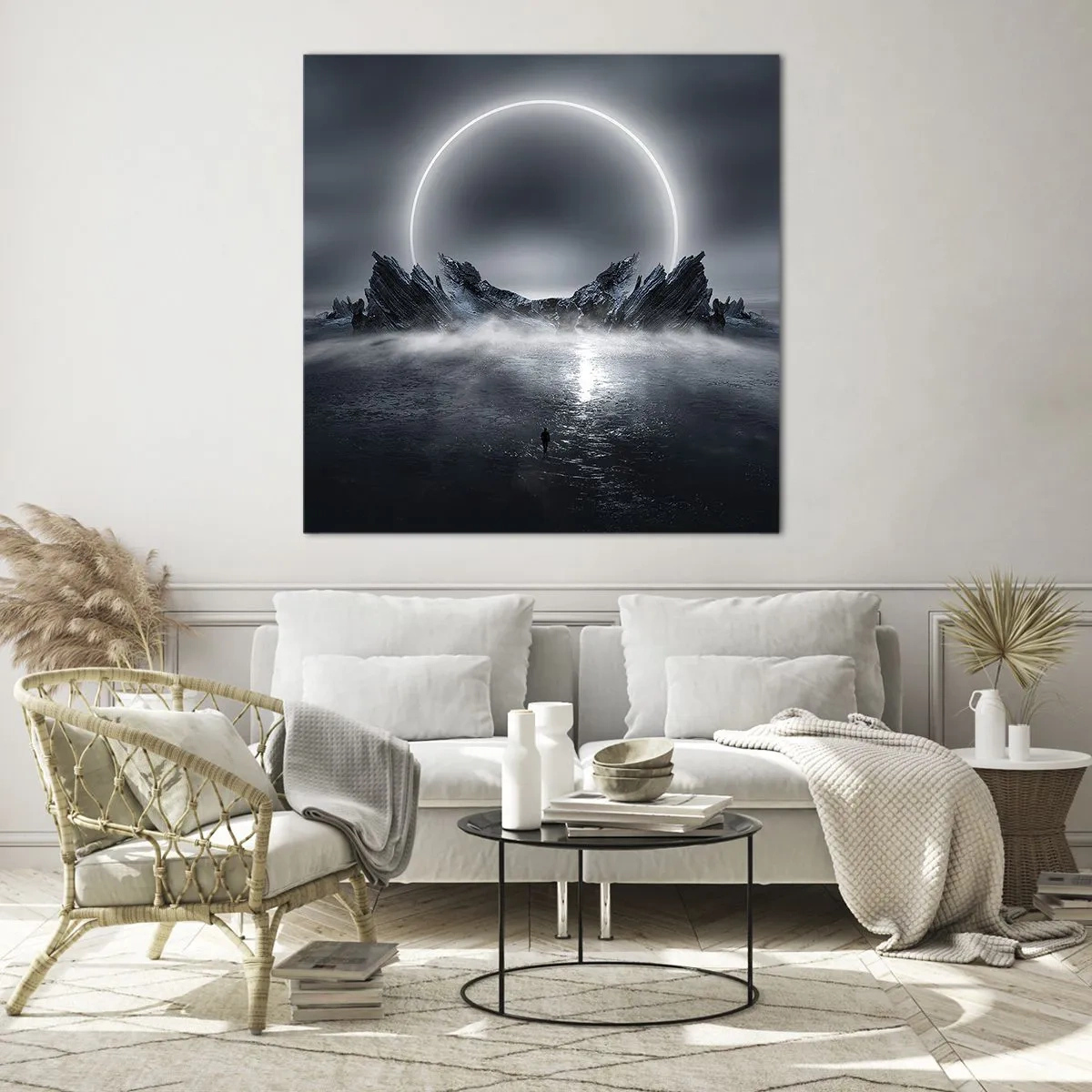 Obraz na skle - Finále príbehu - 60x60 cm