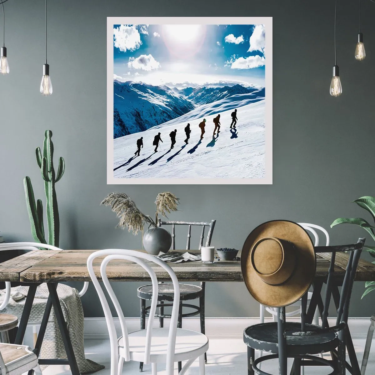 Plagát - Tím dobývateľov - 60x60 cm