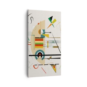 Obraz na plátne - A svet sa smeje - 55x100 cm