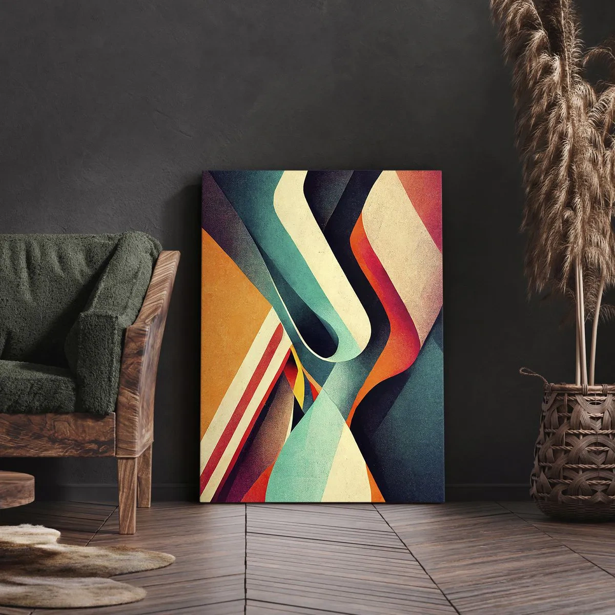 Obraz na plátne - Intenzívna kompozícia - 50x70 cm