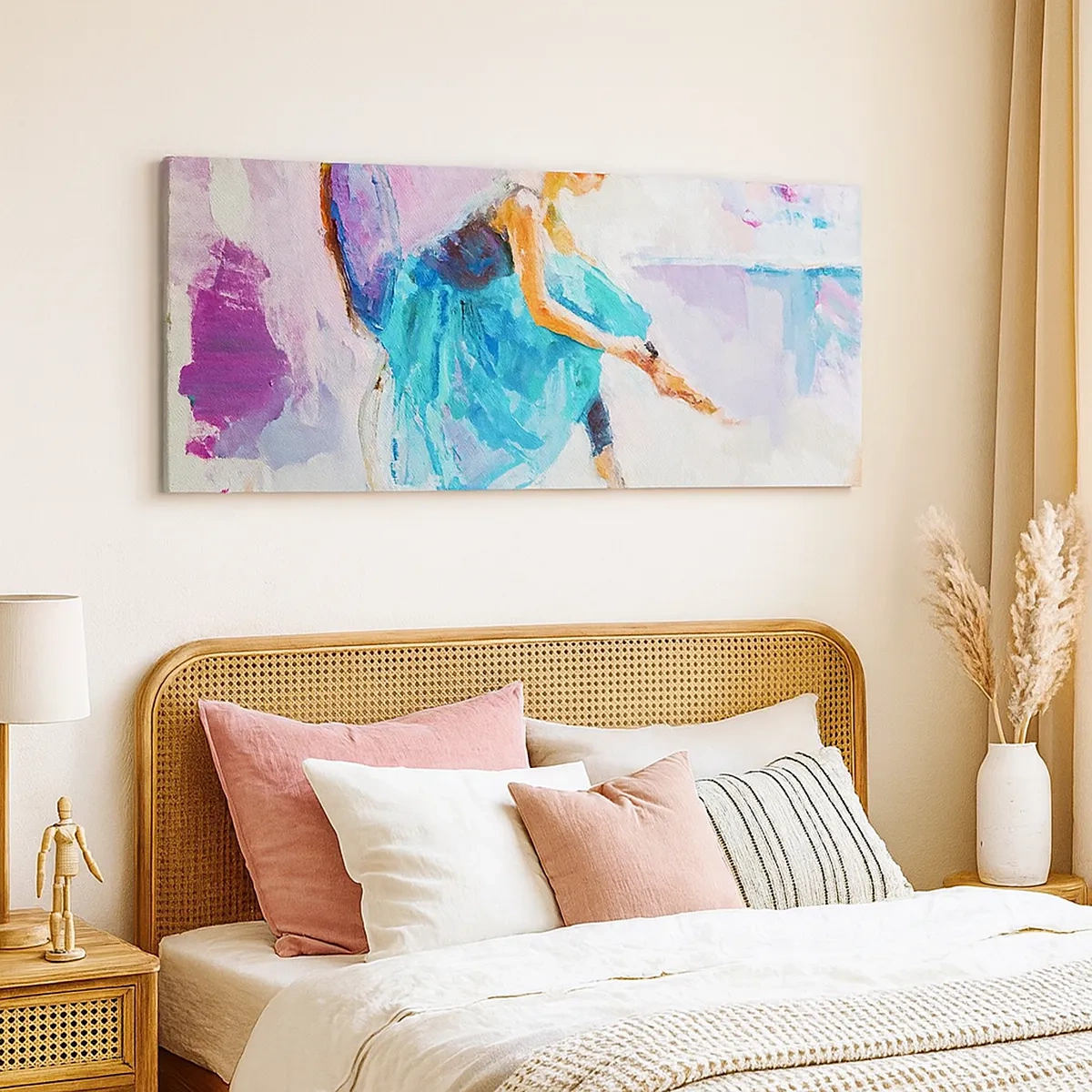 Obraz na plátne - Nevyslovená vďaka, jemné kúzlo - 30x30 cm