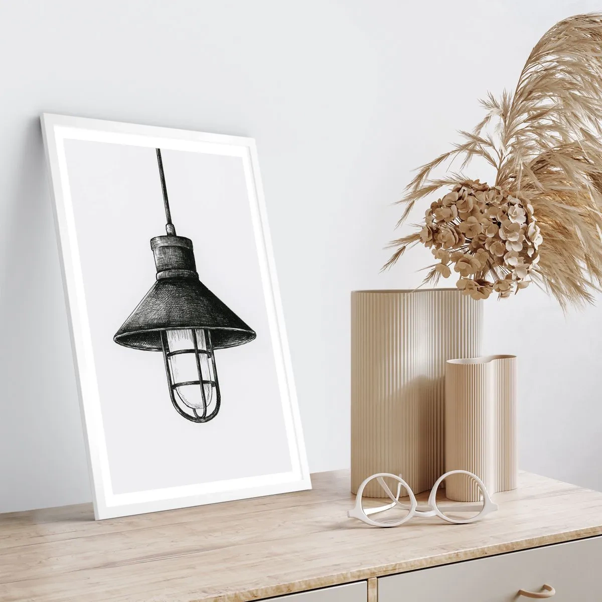 Plagát v bielom ráme - Ako pred rokmi… - 70x100 cm