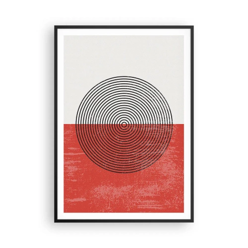 Plagát v čiernom ráme - Presný zásah - 70x100 cm