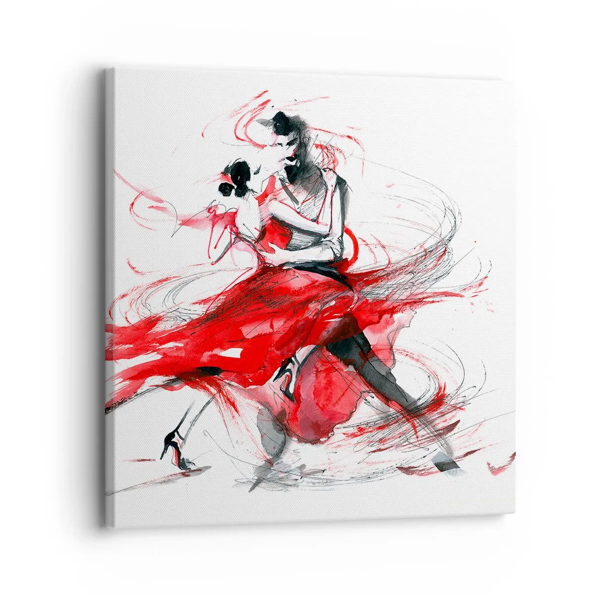 Obraz na plátne - Tango - rytmus náruživosťou - 30x30 cm