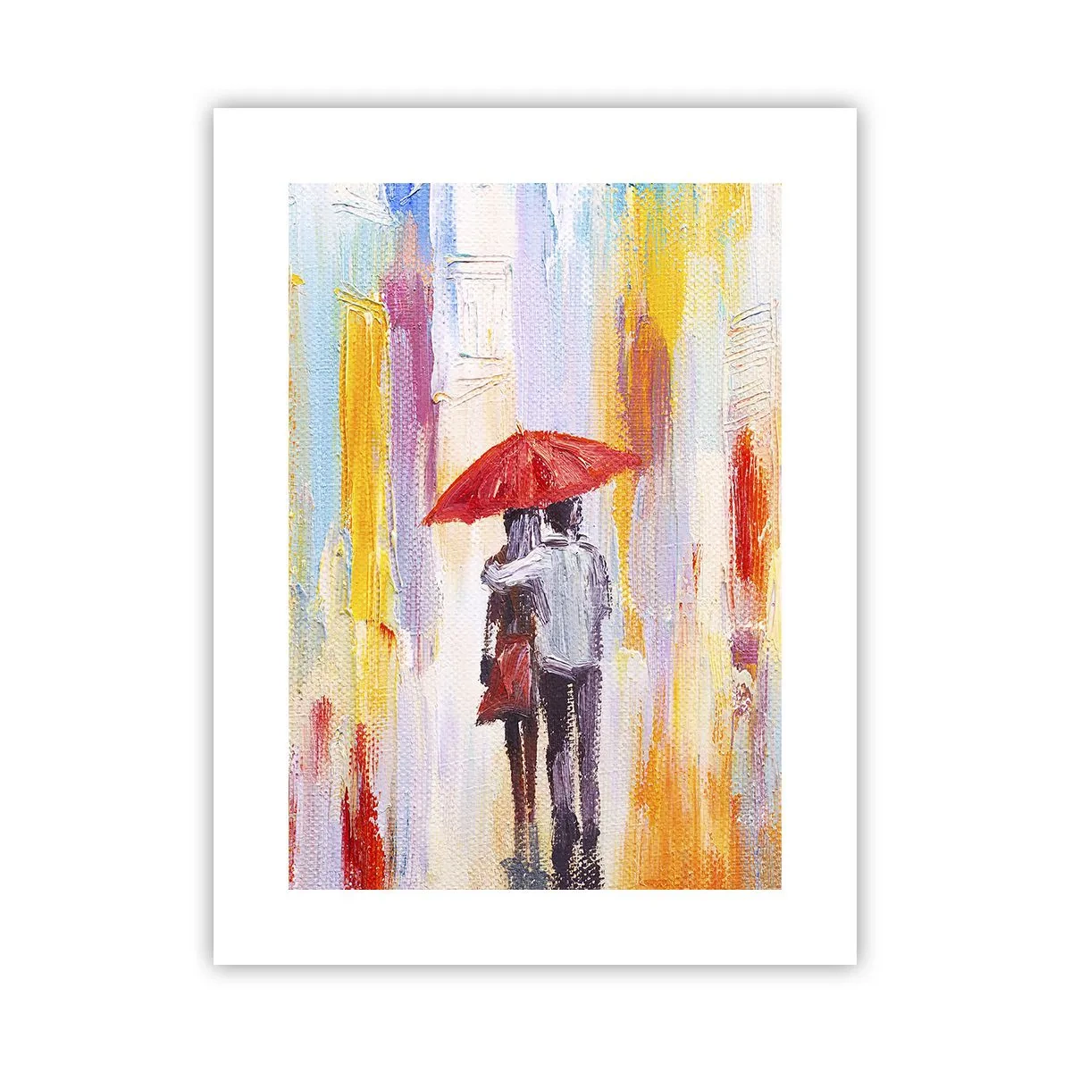 Plagát - Nech prší ďalej - 30x40 cm