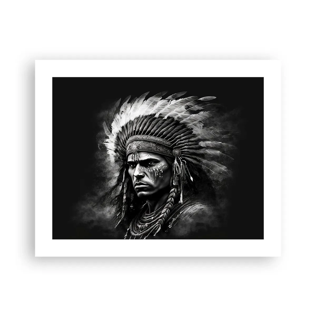 Plagát - Vodca a bojovník - 50x40 cm