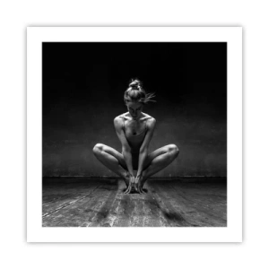 Plagát - Koncentrácia tanečnej energie - 50x50 cm
