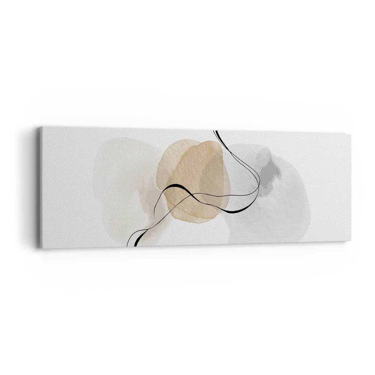 Obraz na plátne - Vzdušné korálky - 90x30 cm