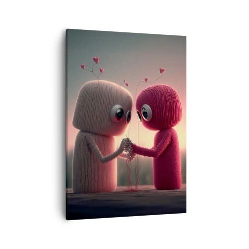 Obraz na plátne - Každý môže milovať - 50x70 cm