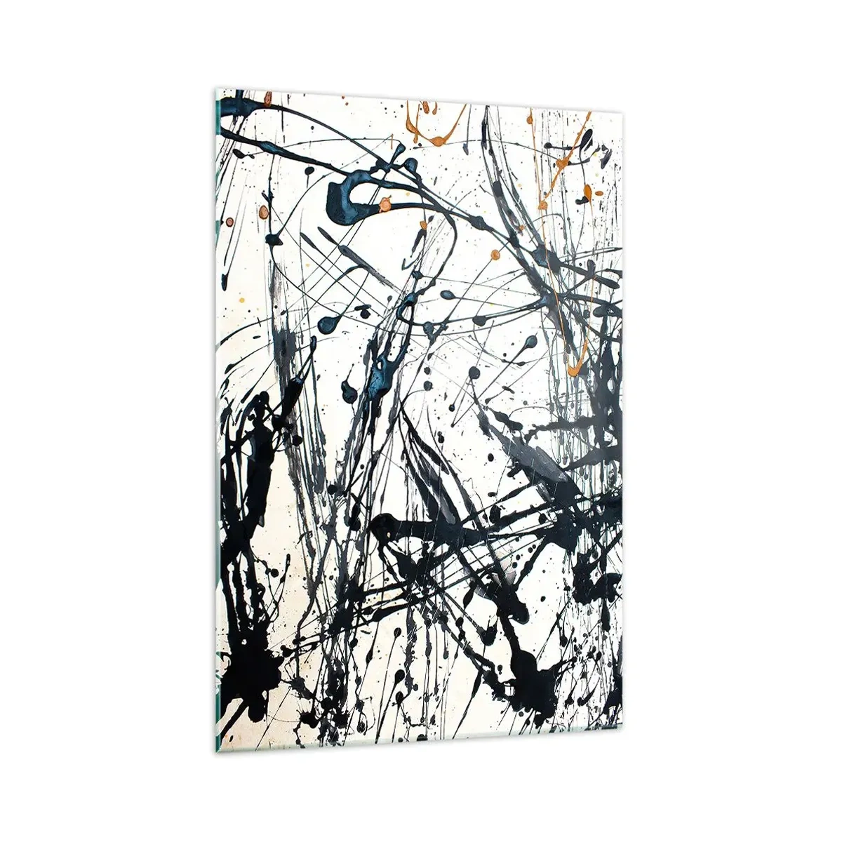 Obraz na skle - Expresionistická abstrakcia - 70x100 cm