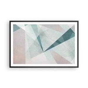 Plagát v čiernom ráme - V kľude, ale dynamicky - 91x61 cm