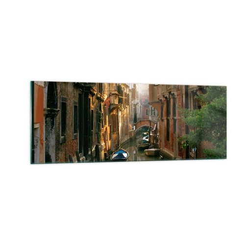 Obraz na skle - V benátskom zákutí - 140x50 cm