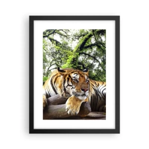 Plagát v čiernom ráme - S úctou - 30x40 cm