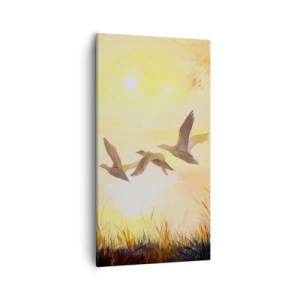 Obraz na plátne - Začiatok ďalekej cesty - 55x100 cm