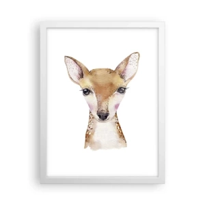 Plagát v bielom ráme - Povaha nevinnosti - 30x40 cm