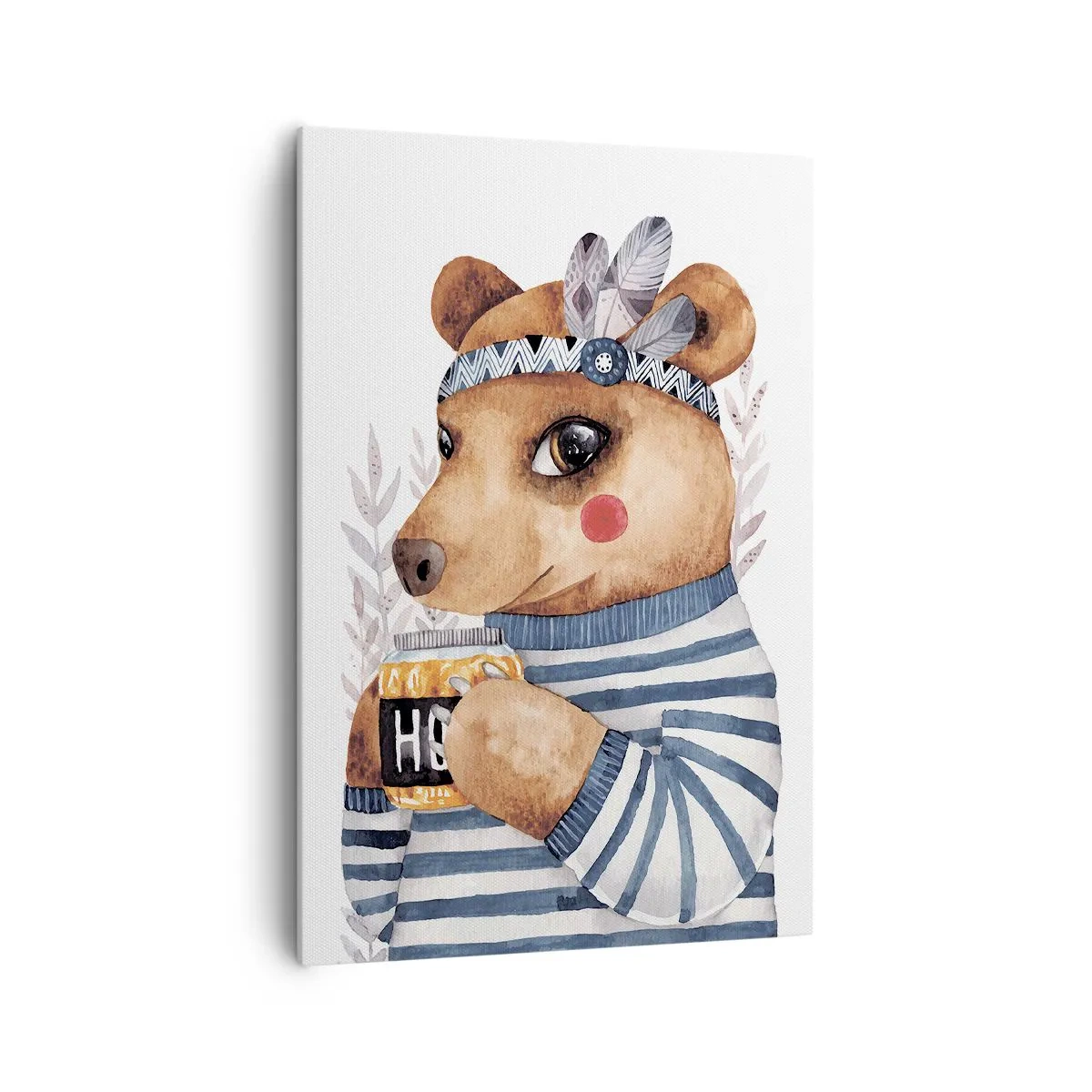 Obraz na plátne - Sladký medvedík - 70x100 cm