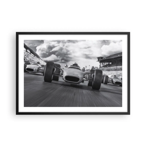 Plagát v čiernom ráme - Toto je sila! - 70x50 cm