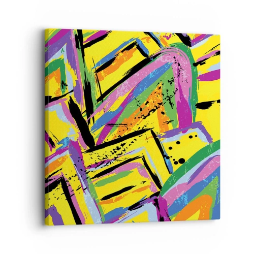 Obraz na plátne - Až kričí radosťou - 30x30 cm