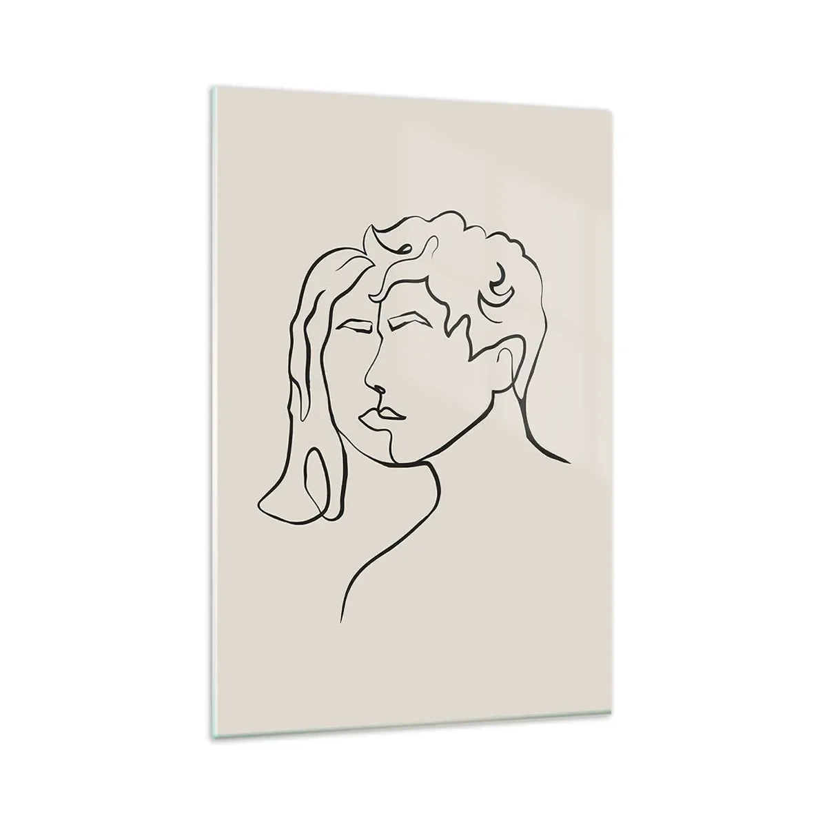 Obraz na skle - A bola jednota - 80x120 cm