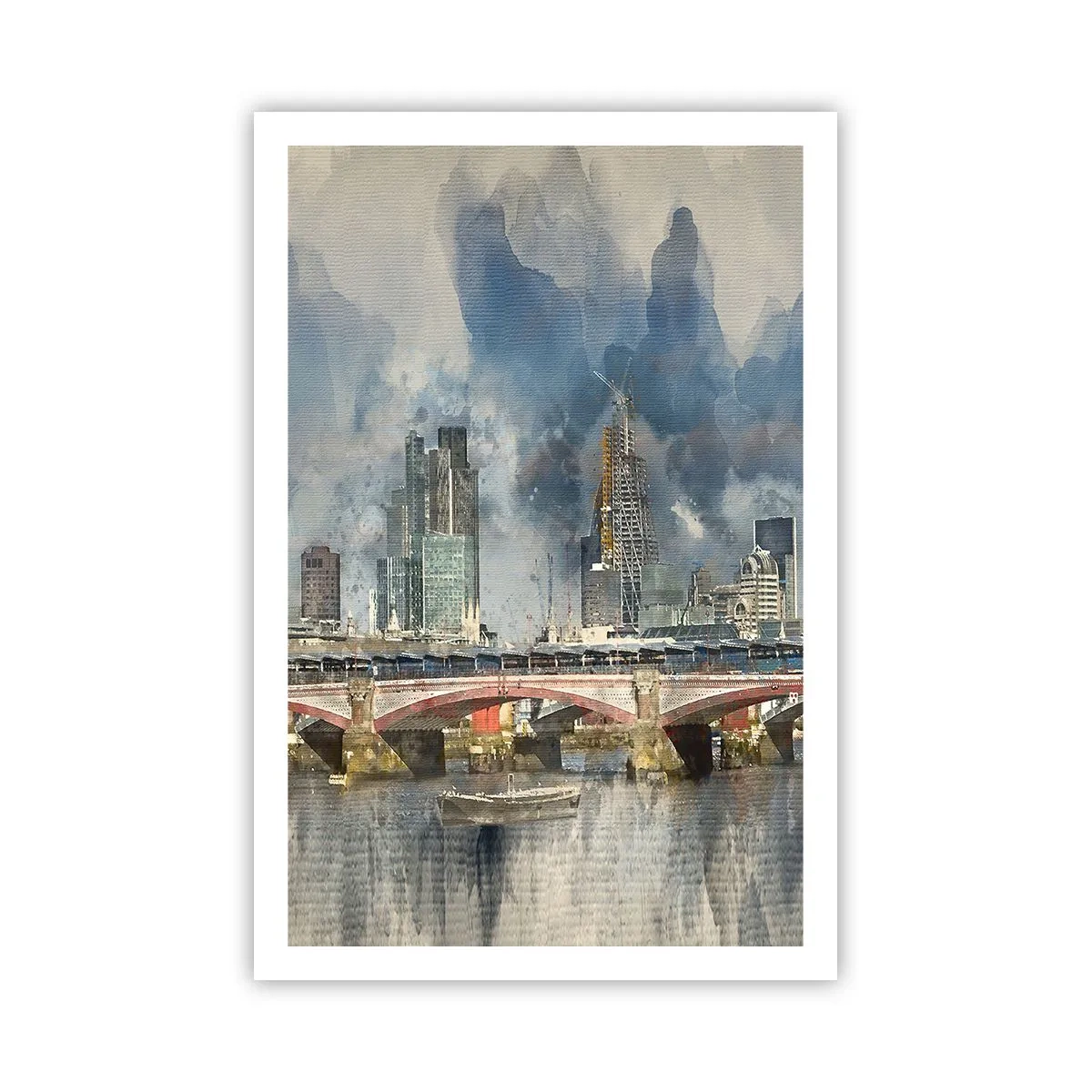 Plagát - Londýn v celej svojej kráse - 61x91 cm