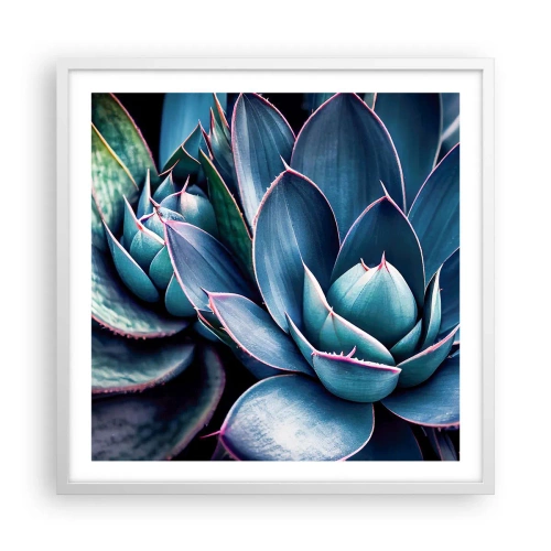 Plagát v bielom ráme - Vitálna sila - 60x60 cm