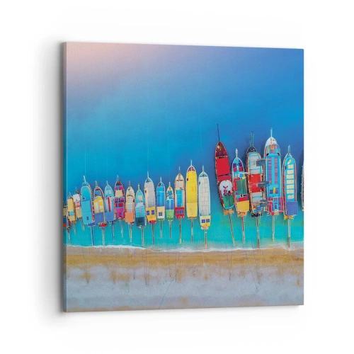 Obraz na plátne - Z vtáčej perspektívy - 70x70 cm