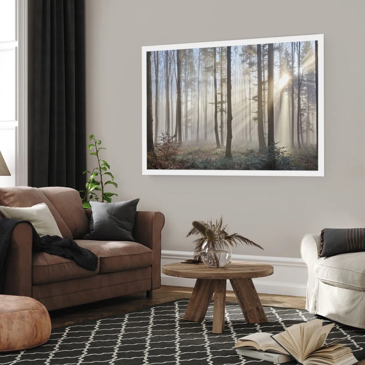 Plagát - Hmla sa tiež zobudila - 100x70 cm